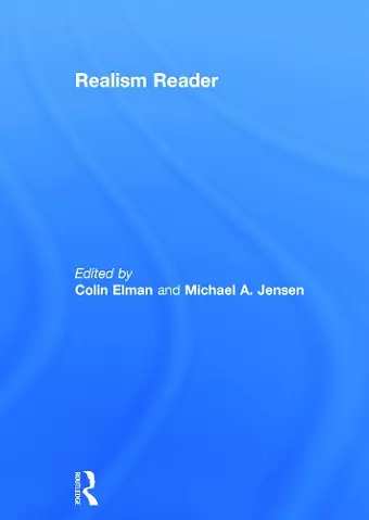 The Realism Reader cover