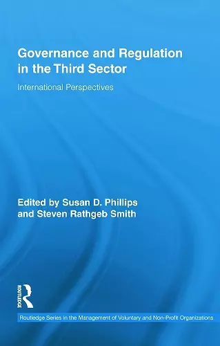 Governance and Regulation in the Third Sector cover