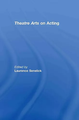 Theatre Arts on Acting cover