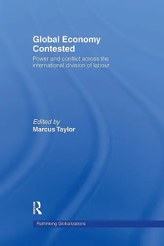 Global Economy Contested cover