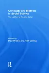 Concepts and Method in Social Science cover