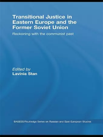 Transitional Justice in Eastern Europe and the former Soviet Union cover