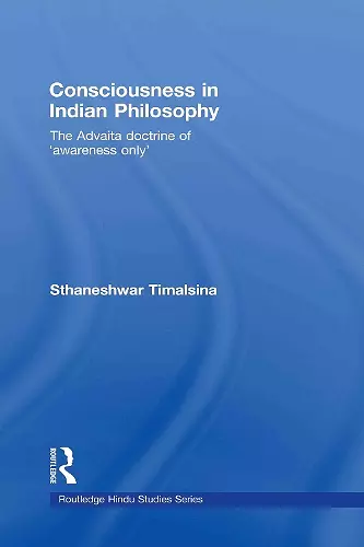 Consciousness in Indian Philosophy cover