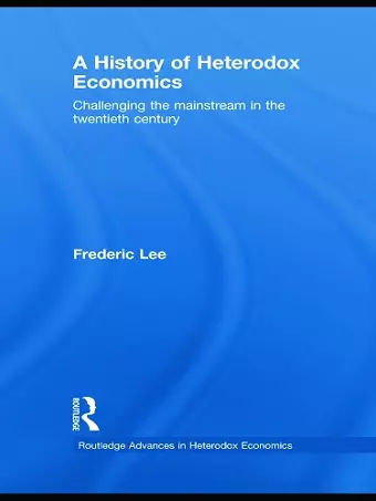 A History of Heterodox Economics cover