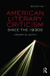 American Literary Criticism Since the 1930s cover