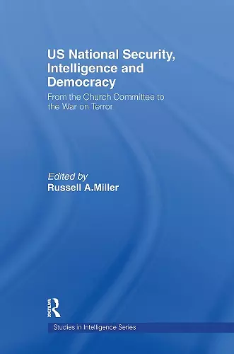 US National Security, Intelligence and Democracy cover