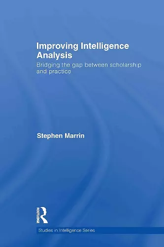 Improving Intelligence Analysis cover