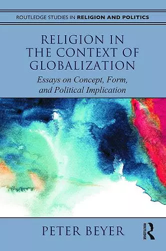 Religion in the Context of Globalization cover