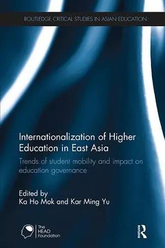 Internationalization of Higher Education in East Asia cover