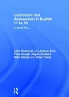 Curriculum and Assessment in English 11 to 19 cover