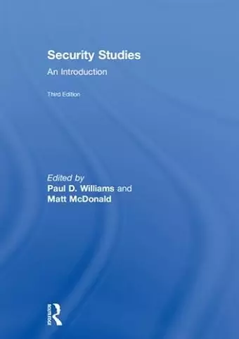 Security Studies cover