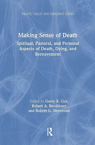 Making Sense of Death cover