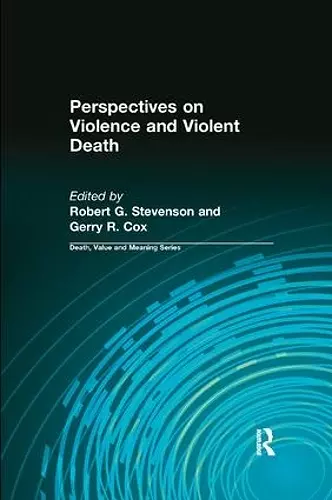 Perspectives on Violence and Violent Death cover