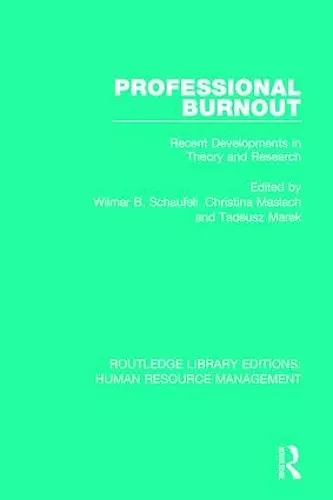 Professional Burnout cover