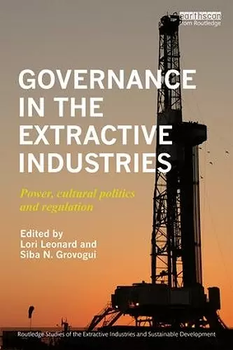 Governance in the Extractive Industries cover