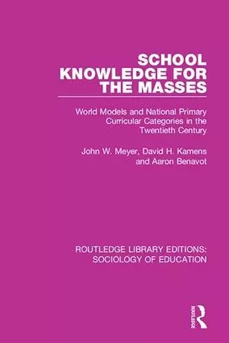 School Knowledge for the Masses cover