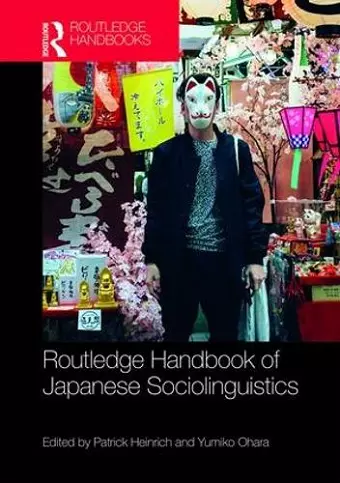 Routledge Handbook of Japanese Sociolinguistics cover