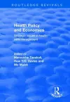 Health Policy and Economics cover