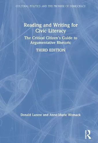 Reading and Writing for Civic Literacy cover