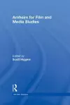 Arnheim for Film and Media Studies cover