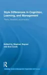 Style Differences in Cognition, Learning, and Management cover