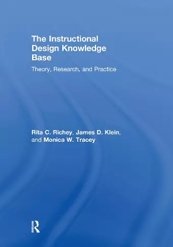 The Instructional Design Knowledge Base cover