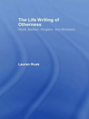 The Life Writing of Otherness cover