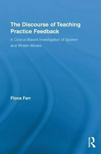 The Discourse of Teaching Practice Feedback cover