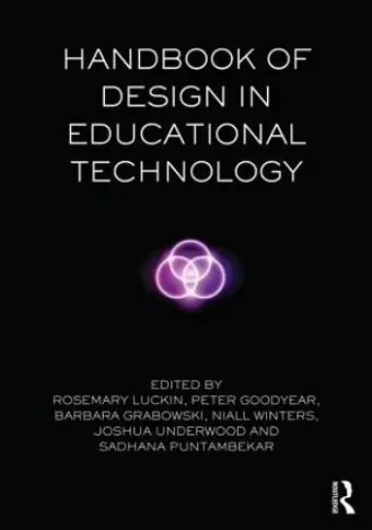 Handbook of Design in Educational Technology cover