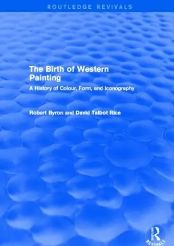 The Birth of Western Painting (Routledge Revivals) cover