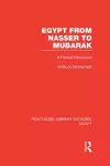 Egypt from Nasser to Mubarak (RLE Egypt) cover