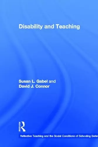 Disability and Teaching cover