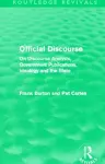 Official Discourse (Routledge Revivals) cover