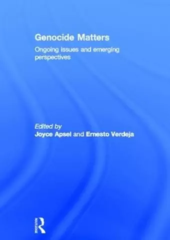 Genocide Matters cover