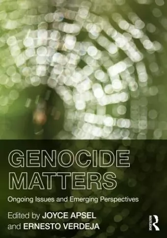 Genocide Matters cover