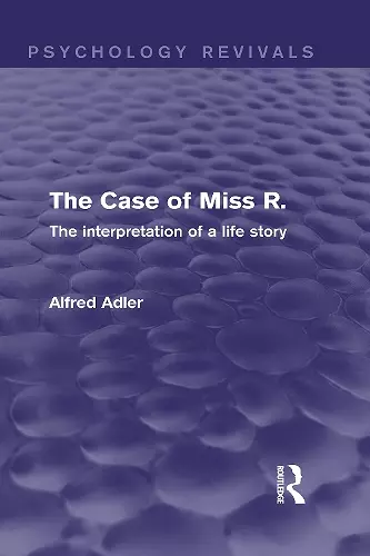 The Case of Miss R. cover