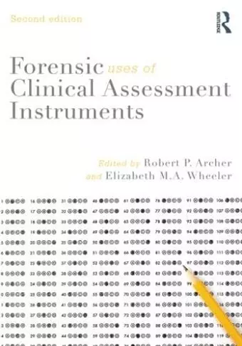 Forensic Uses of Clinical Assessment Instruments cover