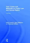 Text, Cases and Materials on Public Law and Human Rights cover