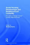 Social Housing, Disadvantage, and Neighbourhood Liveability cover