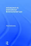 Introduction to International Environmental Law cover