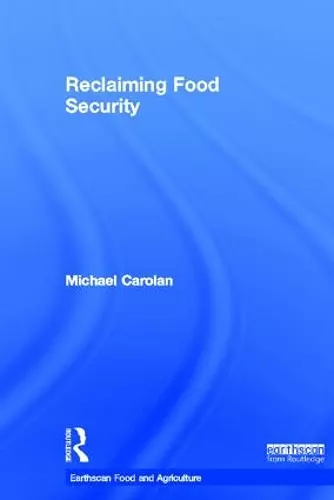 Reclaiming Food Security cover