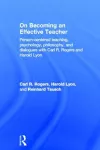 On Becoming an Effective Teacher cover