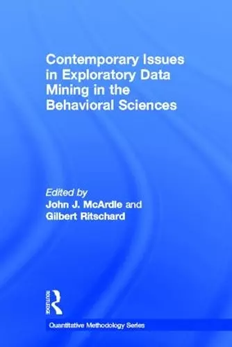 Contemporary Issues in Exploratory Data Mining in the Behavioral Sciences cover