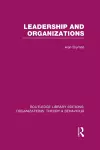 Leadership and Organizations (RLE: Organizations) cover