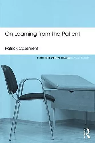 On Learning from the Patient cover