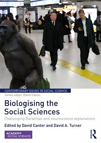 Biologising the Social Sciences cover