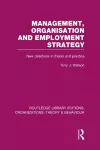 Management Organization and Employment Strategy (RLE: Organizations) cover