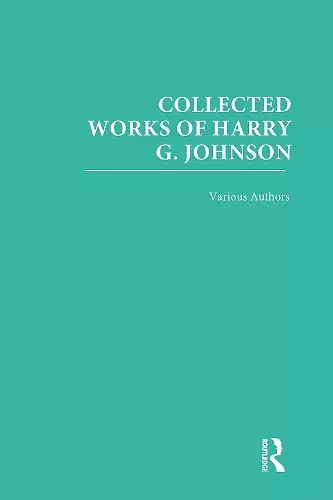 Collected Works of Harry G. Johnson cover