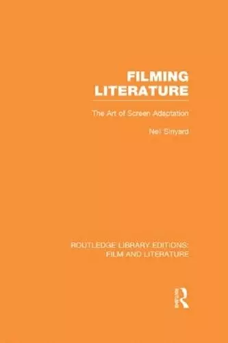 Filming Literature cover