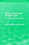 Public Order and Private Lives (Routledge Revivals) cover